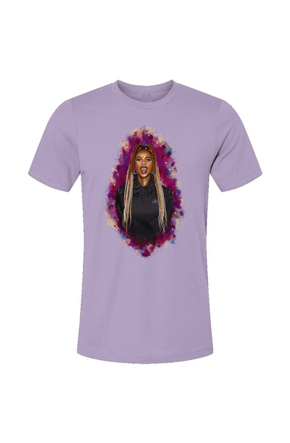 AMDDB Fan Art T-Shirt Lavender – Unisex Urban Jazz Streetwear Tee