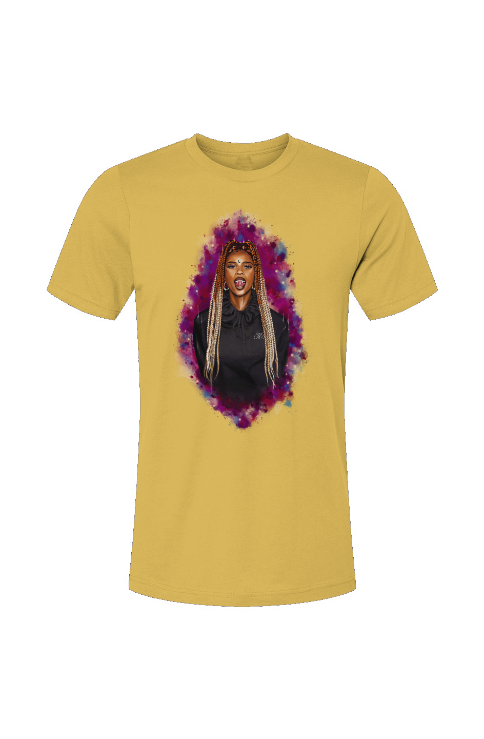 AMDDB Fan Art T-Shirt Yellow Maize – Unisex Urban Jazz Streetwear Tee
