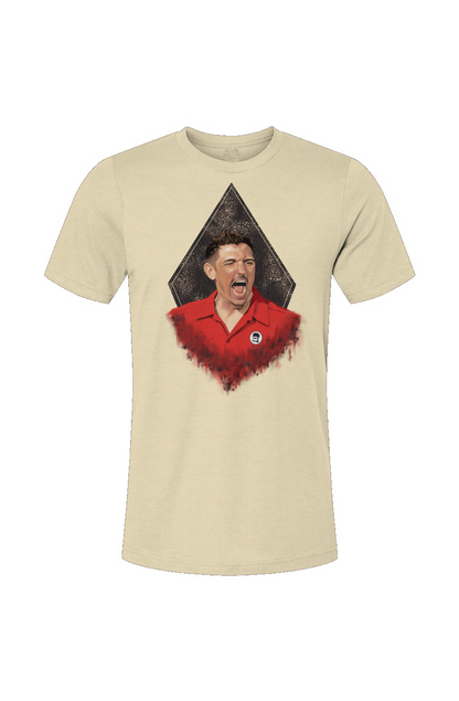 Andrew Schulz Fan Art T-Shirt Cream Beige – Unisex Comedy Streetwear Tee