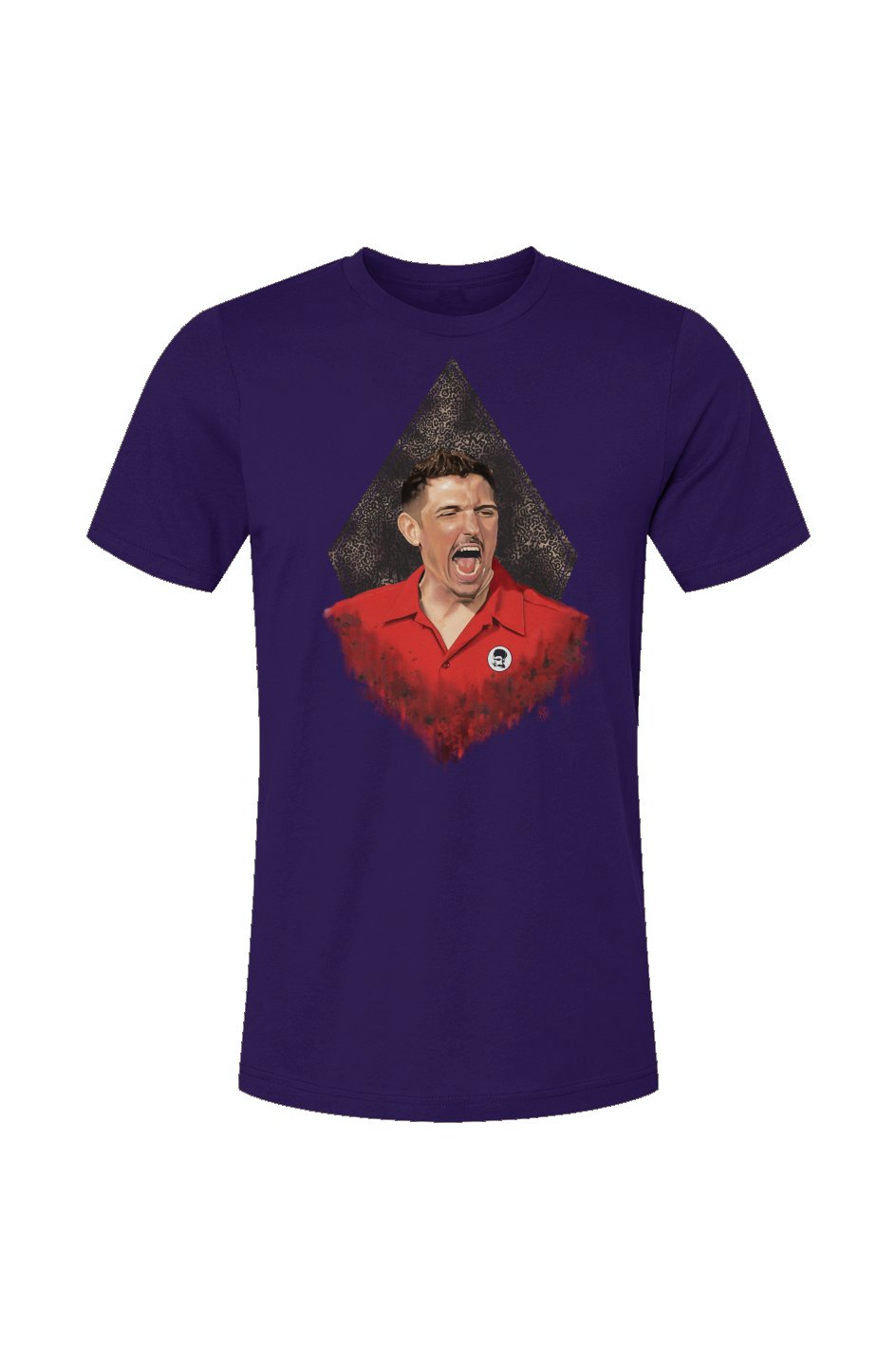 Andrew Schulz Fan Art T-Shirt Purple – Unisex Comedy Streetwear Tee