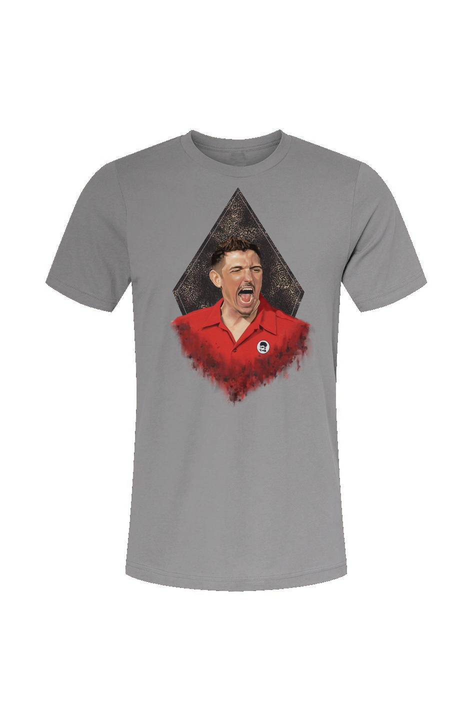 Andrew Schulz Fan Art T-Shirt Storm Grey – Unisex Comedy Streetwear Tee