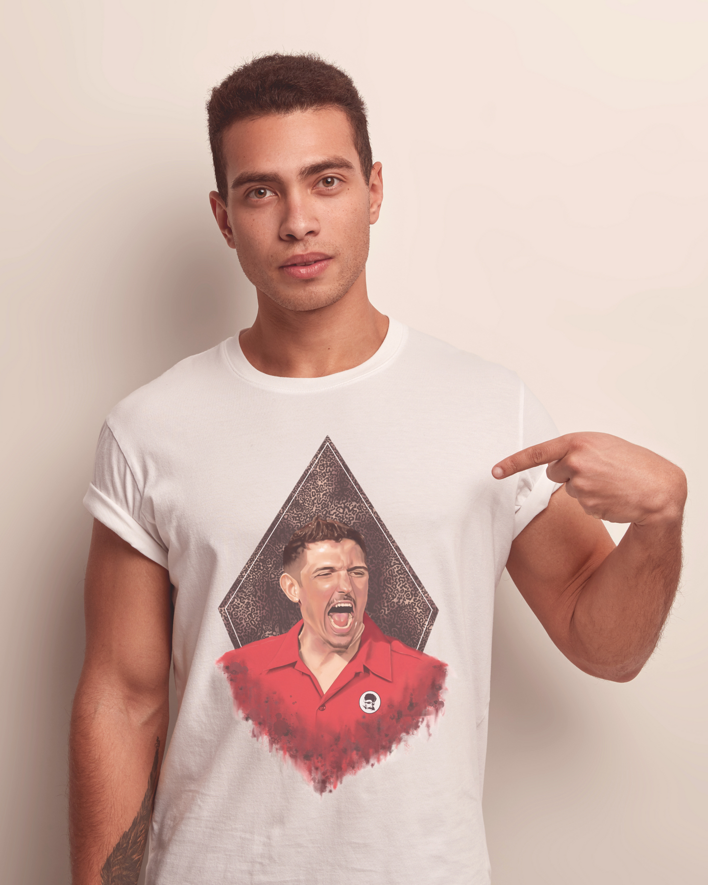 Andrew Schulz Fan Art T-Shirt – Unisex Comedy Streetwear Tee Worn