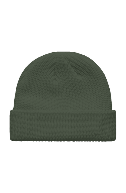 Helly Beanie Army – Minimalist Streetwear Fisherman Knit Hat