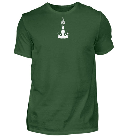 Yanergy Dark T-Shirt Dark Green – Meditative Graphic Streetwear Unisex Tee