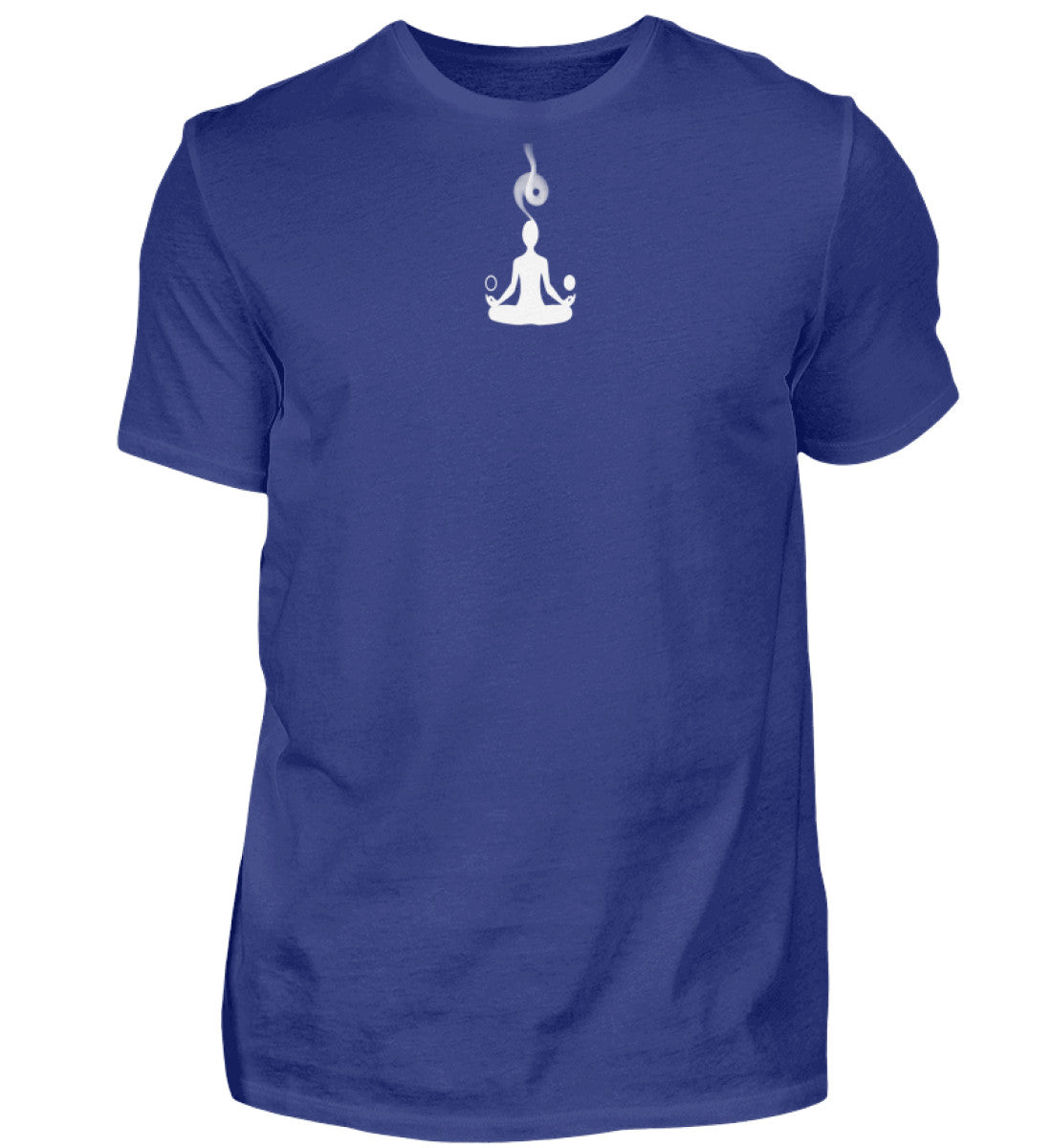 Yanergy Dark T-Shirt Dark Royal – Meditative Graphic Streetwear Unisex Tee