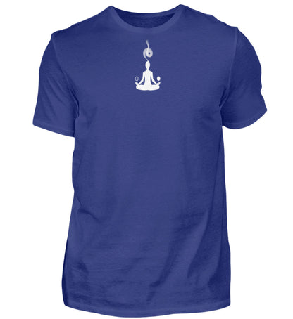 Yanergy Dark T-Shirt Dark Royal – Meditative Graphic Streetwear Unisex Tee