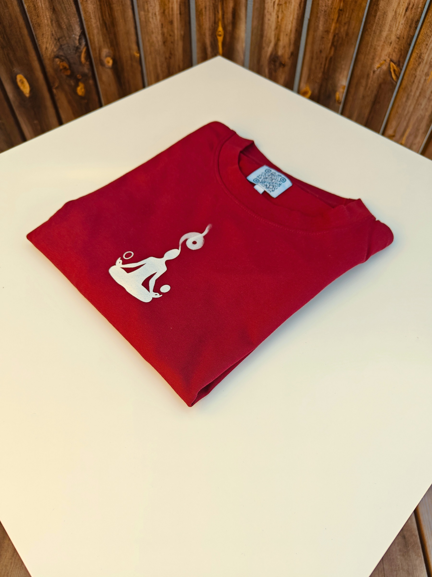 Yanergy Dark T-Shirt Fold Display – Meditative Graphic Streetwear Unisex Tee