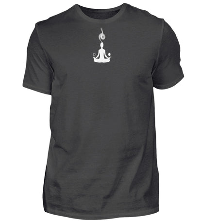 Yanergy Dark T-Shirt Graphite – Meditative Graphic Streetwear Unisex Tee