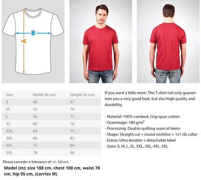 Yanergy Dark T-Shirt Size – Meditative Graphic Streetwear Unisex Tee