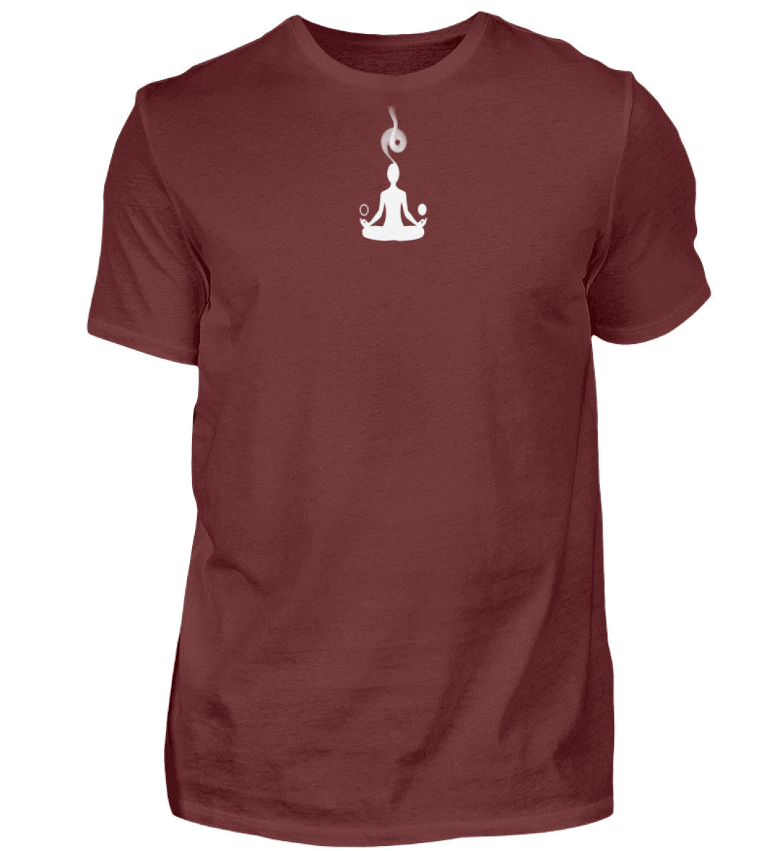 Yanergy Dark T-Shirt Wine – Meditative Graphic Streetwear Unisex Tee
