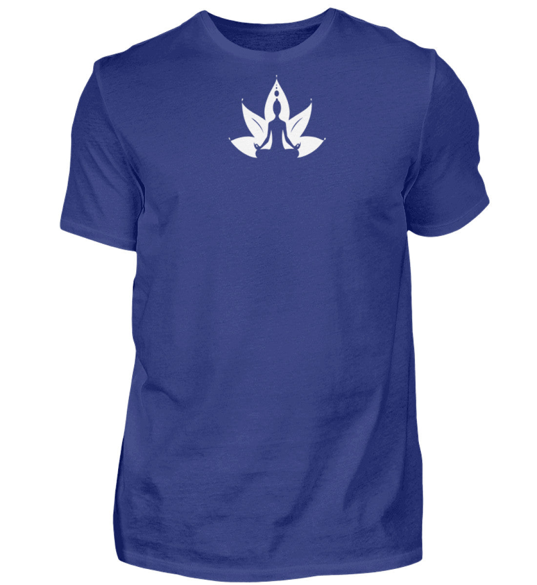 Yinergy Dark T-Shirt Dark Royal – Meditative Graphic Streetwear Unisex Tee