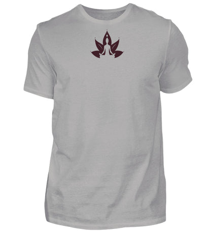 Yinergy Unisex T-Shirt Grey Heather – Meditative Graphic Streetwear Tee