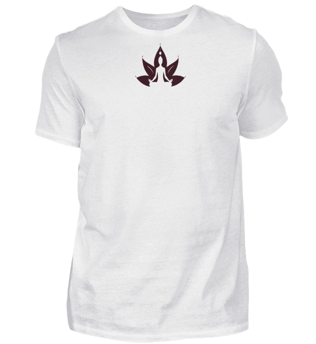 Yinergy Unisex T-Shirt White – Meditative Graphic Streetwear Tee